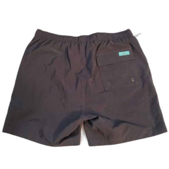 RFT Rainforest Men's Mesh Lined Solid Swim Trunk - Picture 4 of 5